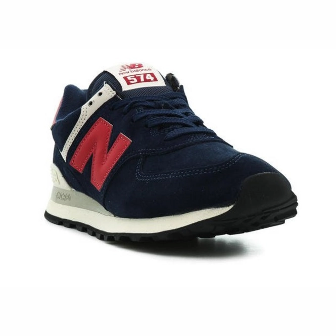 New Balance Men ML574 PN2 Blue Red | De Schoenenfabriek